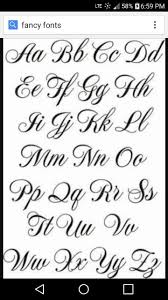 Just type your symbols in the. Fancy Font Lettering Alphabet Tattoo Fonts Cursive Tattoo Fonts Alphabet