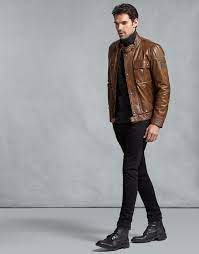 Gangster 2 0 Leather Jacket Leather Jacket Leather Jacket With Hood Mens Casual Outfits