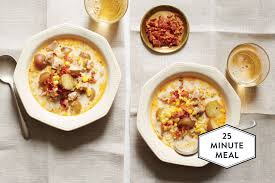 Warm up weeknights with bowls of this thick, cheesy soup that captures the zippy flavors of the southwest. 5 Chowder Recipes Martha Marley Spoon
