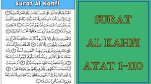 Baca surat al kahfi lengkap bacaan arab, latin & terjemah indonesia. Bacaan Surat Al Kahfi Ayat 1 110 Lengkap Dengan Arti Dan Keutamaannya Terhindar Dari Fitnah Dajjal Sriwijaya Post