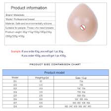 Water Shape Fake Breast Silicone False Breast Pseudo Breast Prothese After Surgery D50