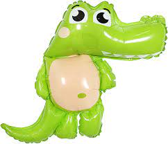 SANWOOD Foil Balloon Animals, Cartoon Animals Shape Balloons for Baby  Shower Kids Birthday Party Decorations (Crocodile) : Amazon.nl: Toys & Games