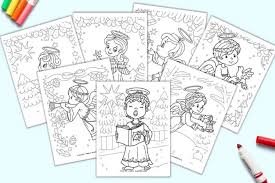 You can use this with the 12 days of … Free Printable Christmas Angel Coloring Pages For Kids The Artisan Life