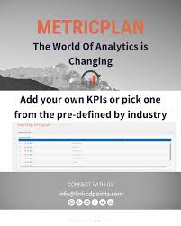 Linkedpoints Metricplan Organizes Kpis In One Dashboard Allowing To Track Business Objectives And Goals Aligns You Business Intelligence How To Plan Analytics
