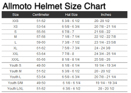 Youth Motorcycle Helmet Sizing Chart Motorcycle Parts For