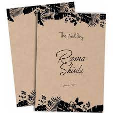 Rustic Craft Wedding Invitation Contoh Undangan Pernikahan Kartu Undangan Pernikahan Desain Kartu Undangan