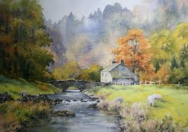 Much of it is in the peak district, although most of its population lies along the river derwent. Dale House Derbyshire Paul Pacey