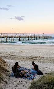 Tgold Coast Australia Piquenique No The Spit Na Main Beach