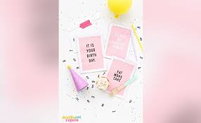 Your instinct might be to skip a card all together, but you shouldn't; 7 Handmade Cards For Mom Birthday Handmade Birthday Card Ideas