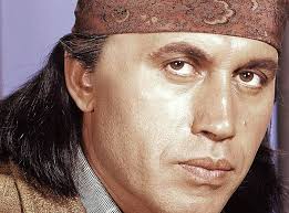 Autographed photo of Western star Michael Ansara.