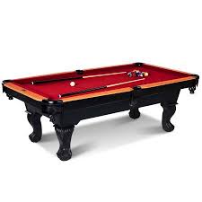 Barrington 96 Glendale Pool Table Cue Set Accessory Included Black Red Walmart Com In 2020 Pool Table Billiard Pool Table Pool Tables For Sale
