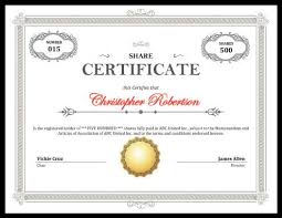 First to know about gamestop offers and deals. Printable Stock Certificate Free Download Hloom