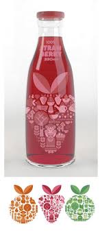 Fruity Fruit Juice Packaging Juice Packaging Bottle Design