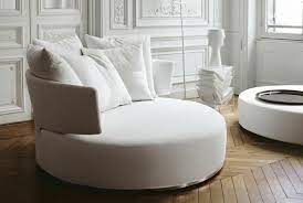 Canape Design Ultra Moderne Blanc Sofa Design Rundes Sofa Runde Couch