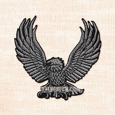 Black And White Birds In Pa Bald Eagle Black And White Bird Graphic Embroidered Patch Badge Sew On Iron On Applique Transfer Bird Graphic White Bird Black And White Birds