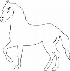 Les chevaux sont divisés en trois types selon leur tempérament : Coloriage Cheval Gratuit A Imprimer Avec Tete A Modeler