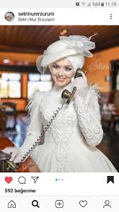 Tesettur Gelinlik Modeli Gelinlik Gelin Elbisesi Vintage Gelinlikler