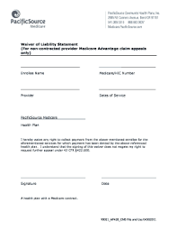 Follow our simple actions to have your humana waiver of liability form ready quickly: Fillable Online Waiver Of Liability Form For Noncontracted Provider Pacificsource Fax Email Print Pdffiller