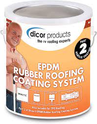 Maybe you would like to learn more about one of these? Amazon Com Dicor Rpcrc1 White Epdm Rubber Roof Coating 1 Gallon Automotive