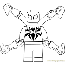 On our site, all spiderman coloring pages, including this lego spiderman coloring page are free. Lego Iron Spider Coloring Pages For Kids Download Lego Iron Spider Printable Coloring Pages Coloringpages101 Com