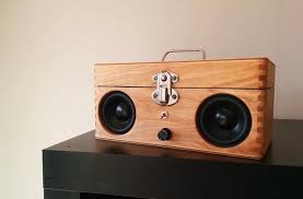 Speaker Made From Reused Wooden Box Diy Speakers Wooden Speakers Speaker