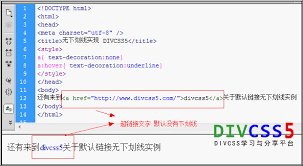 The entire paragraph would still be underlined. No Underline In Css Hyperlinks Programmer Sought