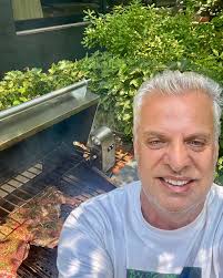 My Sunday job, grilling. Butterflied leg of lamb with garlic and rosemary,  crispy baby potatoes, and a chilled glass of rosé poured for  friends—simple, beautiful, and made for sharing. Subscribe to my