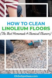 Next, you can fill a bucket up with a gallon of water and use a little bit of dish soap to make a soapy mix. How To Clean Linoleum Floors The Best Homemade And Chemical Cleaners Clean Linoleum Floors Linoleum Flooring Linoleum Cleaner