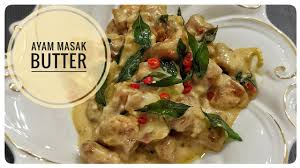 Masukkan susu sedikit demi sedikit, tambah garam & lada, kacau sehingga menjadi pekat. Ayam Masak Butter Sedap Dan Lemak Berkrim Youtube