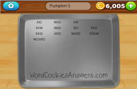 Word Cookies Cross Pumpkin Level 5 Word Cookies Answers