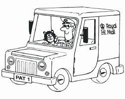 Youll find some great truck pictures for your kids. Gravritersdes Mail Car Coloring Pages