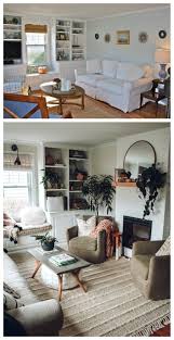 Complete Before And After S 1100 Sq Ft Cape Floor Plan And Future Nesting With Grace Living Room Remodel Small Space Living Room Small Living Rooms