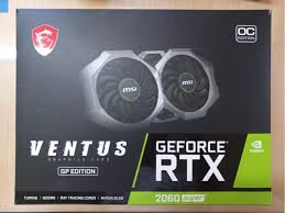 PLACA DE VIDEO 6GB GDDR6 NVIDIA RTX 2060 MSI