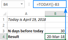 We can also convert by utilizing the inverse value of the conversion factor. 30 60 90 Days From Today Or Before Today Date Calculator In Excel
