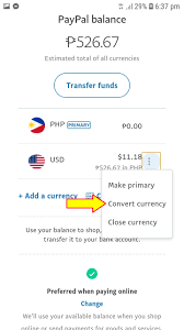 1.00 usd = 50.180335 php. How To Convert Us Dollars To Philippine Peso In Paypal For Gcash Cash Transfer Listph