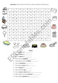 On the screen you will see a word with two missing letters. English Worksheets Food Letter Soup