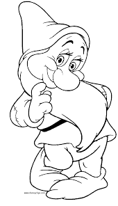 Snow white, a quite peculiar name even for a woman. Snow White And The Seven Dwarfs 133926 Animation Movies Printable Coloring Pages