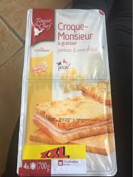 Croque Monsieur Toque Du Chef 700 G 4 175 G