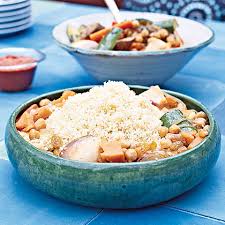 Couscous is a staple food throughout the maghrebi cuisines of algeria, tunisia, mauritania, morocco, and libya. Couscous With Harvest Vegetables Recipe Myrecipes