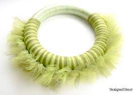 Tulle wreaths are a great way to manifest your craft skills. Easy Spring Tulle Wreath Step By Step Instructions The Frugal Girls