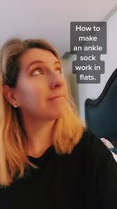 Pointed Flats with Socks