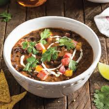 Spicy Black Bean Soup Southern Cast Iron Recipe Black Bean Soup Bean Soup Bean Soup Recipes