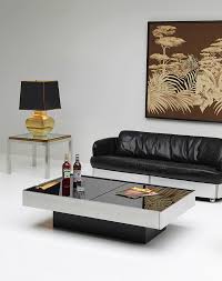 Trg revolving coffee table designed by willy rizzo, 1970s. City Furniture Cidue Coffee Table Willy Rizzo