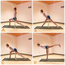 Warrior3 Strap Lunge Pyramid Flow Glutes Hamstrings Yogaprops Yoga Asanas Iyengar Yoga Yoga Training