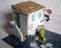 And they are available on amazon.com. Italy 1944 Diorama Paper Model In 1 35 Scale By Best Paper Models Paper Models House Paper Models Paper Crafts