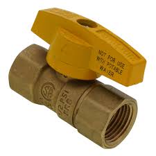 TBV8 - Brasscraft TBV8 - 1/2" FIP x 1/2" FIP Gas Ball Valve