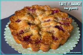 Tarte Flamande Aux Prunes Et A La Poudre D Amande Recette Recettes De Cuisine Recette Tarte Recette