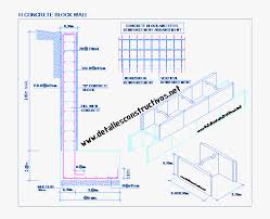 Basements in canada & usa face serious challenges: H Block Concrete Wall Retaining Basement Besser Masonry Steel Retaining Wall Detail Hd Png Download Kindpng