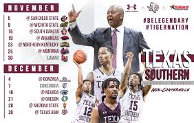 Gonzaga men's basketball may miss the madness of march as no. Texas Southern Announces Men S Basketball Non Conference Schedule Texas Southern University Athletics