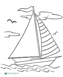 Plus, it's an easy way to celebrate each season or special holidays. Boat Coloring Pages